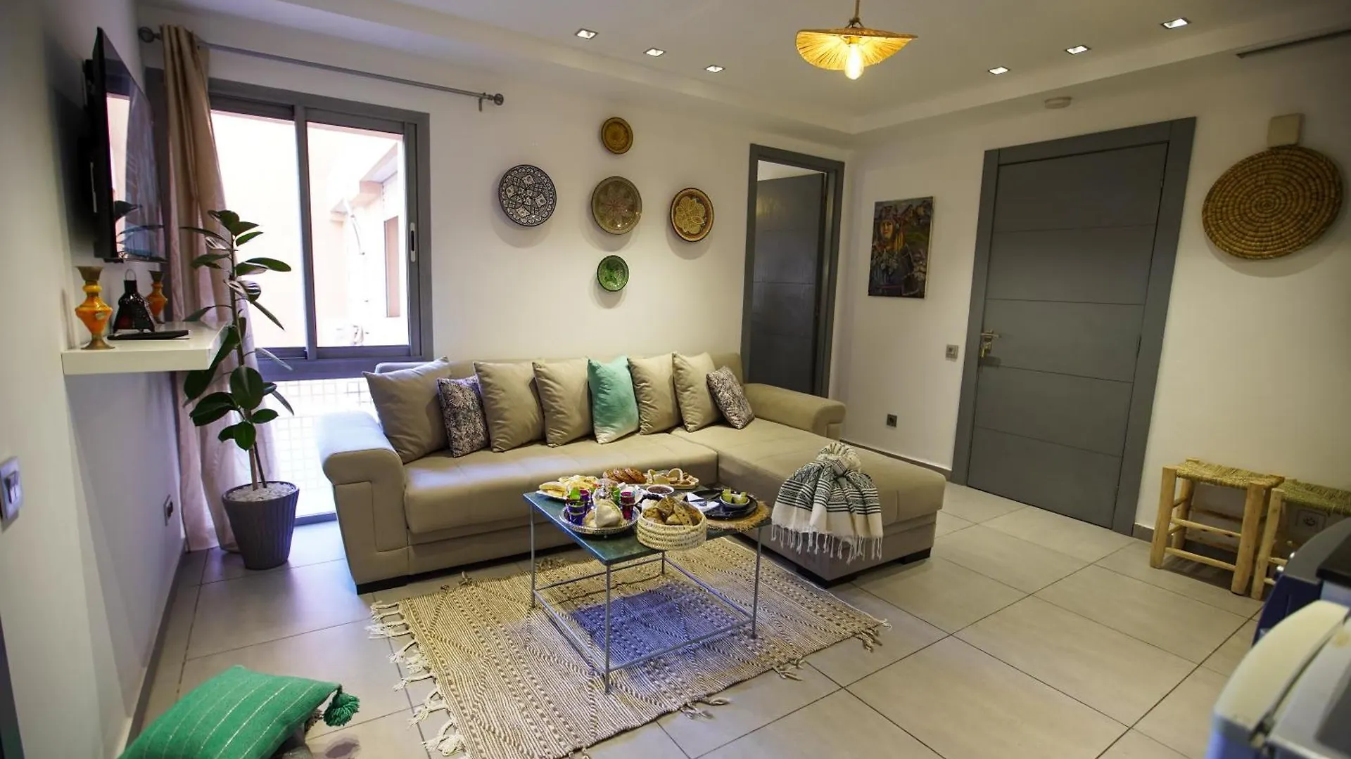 Apartment Lovely 2-Bedroom With Ac-Netflix-Nespreso Marrakesh Morocco